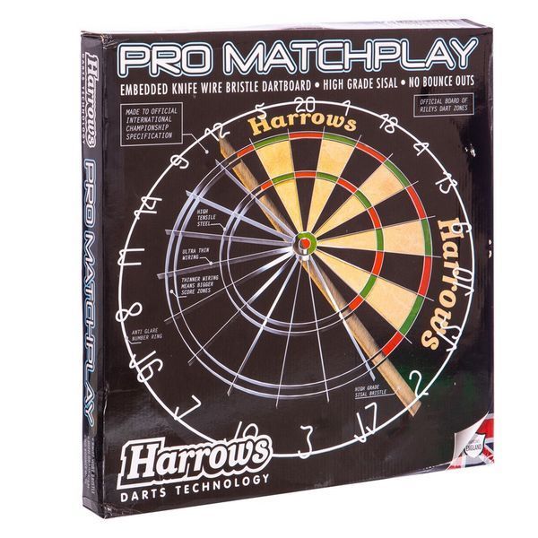 Дартс из Сизаля Sisal Harrows MARDLE PRO MATCHPLAY BOARD JE18D 46см JE18D фото