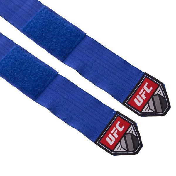 Бинты боксерские хлопок с эластаном 2штуки UFC Contender UHK-69773 4,5м синий UHK-69773 фото