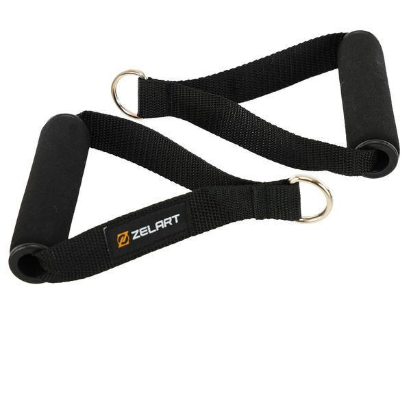 Эспандер многофункциональный для фитнеса 5 жгутов Resistance Band Zelart FI-5449 в чехле разноцветный FI-5449 фото