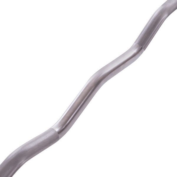 Штанга нерозбірна з фіксованою вагою вигнута поліуретанова Zelart Urethane Barbell TA-2690-25 довжина-106см 25кг чорний-салатовий TA-2690-25 фото