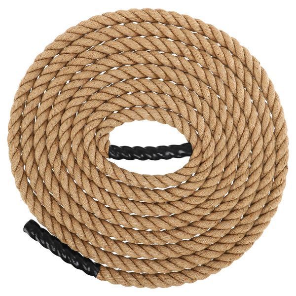 Канат для кросфіту Combat Battle Rope Zelart FI-0909-12 12м коричневий FI-0909-12 фото