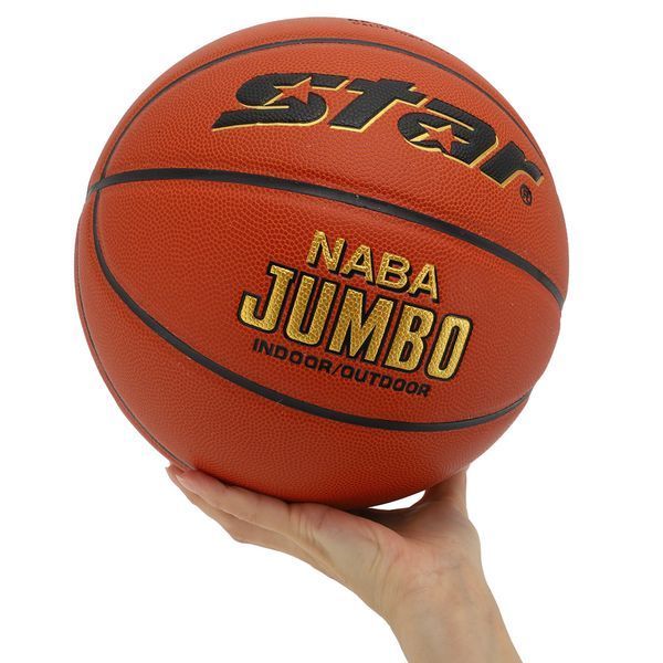 М'яч баскетбольний STAR NABA JUMBO FIBA BB337 розмір 7 помаранчевий BB337 фото