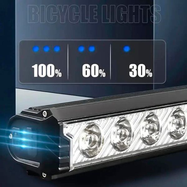 Велофара мощная FY-339B-3LED(white+yellow), Велосипедный фонарь с фиксацией на руль, для велосипедистов ws71537 фото