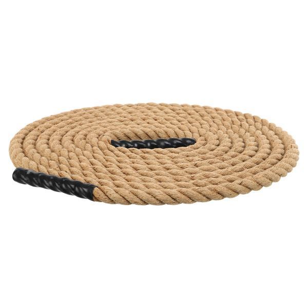 Канат для кросфіту Combat Battle Rope Zelart FI-0909-12 12м коричневий FI-0909-12 фото