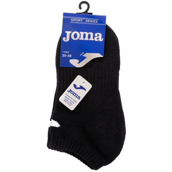 Носки спортивные унисекс короткие Joma SPORT 400601-100 размер 35-42 черный 35-38 400601-100 фото