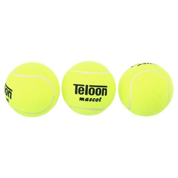 Мячи для большого тенниса TELOON MASCOT T801P3 3шт салатовый T801P3 фото