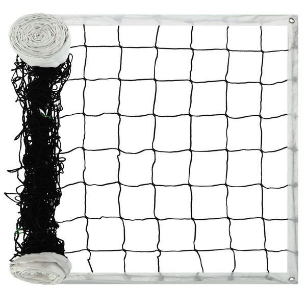 Сетка для волейбола SP-Sport VB-1358 9,1x1,0м черный-белый VB-1358 фото