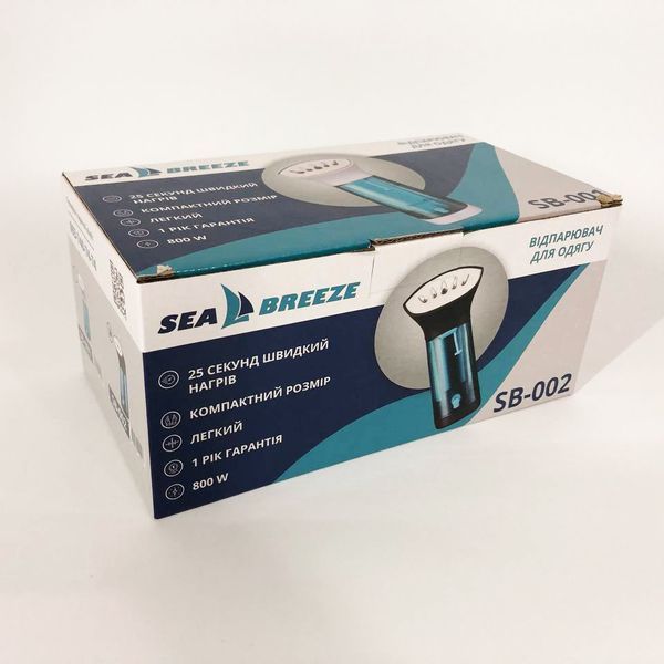 Отпариватель портативный SeaBreeze SB-002, компактный отпариватель универсальный. Цвет: черный ws51235-1 фото