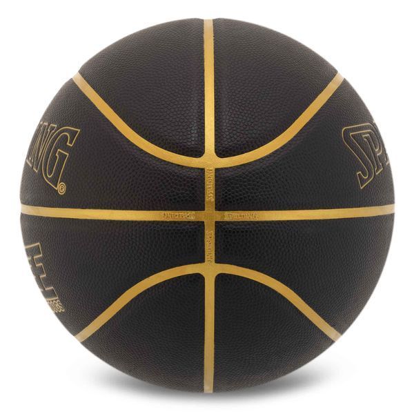 М'яч баскетбольний SPALDING 77814Y розмір 7 чорний 77814Y фото