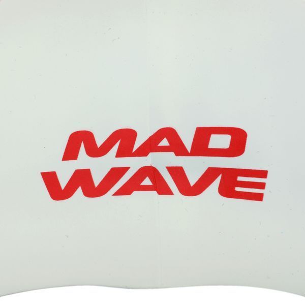 Шапочка для плавания силиконовая для взрослых MadWave INTROVERT reversible M055336 черный-белый M055336 фото