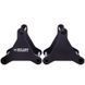 Брусья мобильные паралетсы упоры для отжиманий Zelart PUSH-UP BAR TA-2276 2шт 37х33х33см черный TA-2276 фото 2