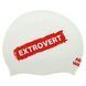 Шапочка для плавания силиконовая для взрослых MadWave INTROVERT reversible M055336 черный-белый M055336 фото 2