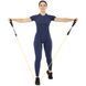 Эспандер многофункциональный для фитнеса 5 жгутов Resistance Band Zelart FI-5449 в чехле разноцветный FI-5449 фото 10
