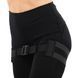 Резинка тканевая для упражнений лента сопротивления регулируемая ADJUSTABLE HIP BAND EZOUS EZOUS K-01 черный-фиолетовый K-01 фото 6