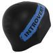 Шапочка для плавания силиконовая для взрослых MadWave INTROVERT reversible M055336 черный-белый M055336 фото 5