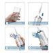 Іригатор для чищення зубів та порожнини рота Oral Irrigator з акумулятором та змінними насадками. Колір: білий ws12495 фото 4