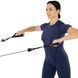 Эспандер многофункциональный для фитнеса 5 жгутов Resistance Band Zelart FI-5449 в чехле разноцветный FI-5449 фото 12