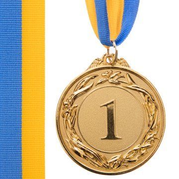 Медаль спортивная с лентой SP-Sport GLORY C-4327 o6,5см золото, серебро, бронза C-4327 фото