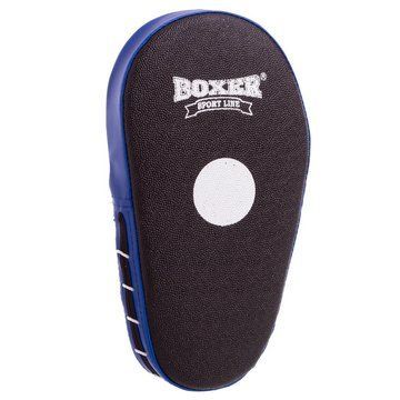 Лапа боксерская прямая тренировочная удлиненная Кирза BOXER 2008-01 38х18х4,5см 2штуки цвета в ассортименте 2008-01 фото