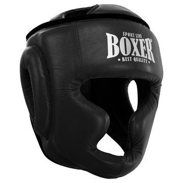 Шлем боксерский с полной защитой кожаный BOXER NEW 2033-N М-L цвета в ассортименте M 2033-N фото