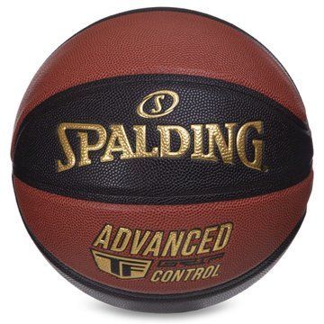 Мяч баскетбольный SPALDING ADVANCED TF CONTROL 76872Y размер 7 оранжевый-черный 76872Y фото