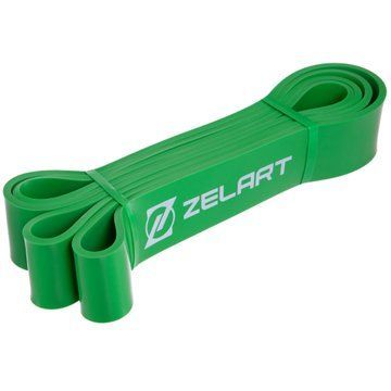 Гума петля для підтягувань та тренувань стрічка силова Zelart POWER LOOP FI-2606-4 23-54кг зелений FI-2606-4 фото