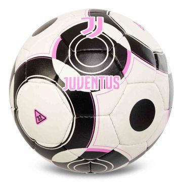 Мяч футбольный BALLONSTAR JUVENTUS FB-7583 №5 PU белый-черный-розовый FB-7583 фото