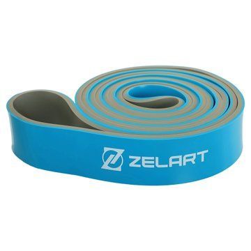 Гума петля для підтягувань та тренувань стрічка силова Zelart POWER LOOP FI-5439-4 291г синій FI-5439-4 фото