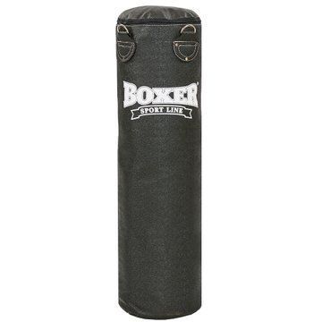 Мішок боксерський Циліндричний Кірза BOXER Класік 1002-02 120х33см чорний 1002-02 фото