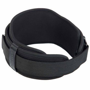 Пояс атлетический текстильный EZOUS TRAINING BELT O-04 спинка-14см размер S-L черный O-04 фото
