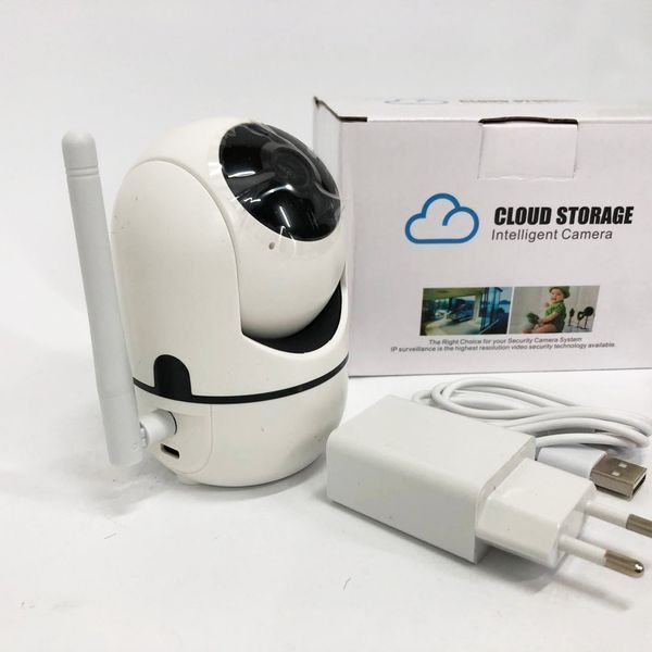 Беспроводная поворотная IP камера WiFi microSD UKC Y13G 1mp с распознаванием лиц ws78487 фото