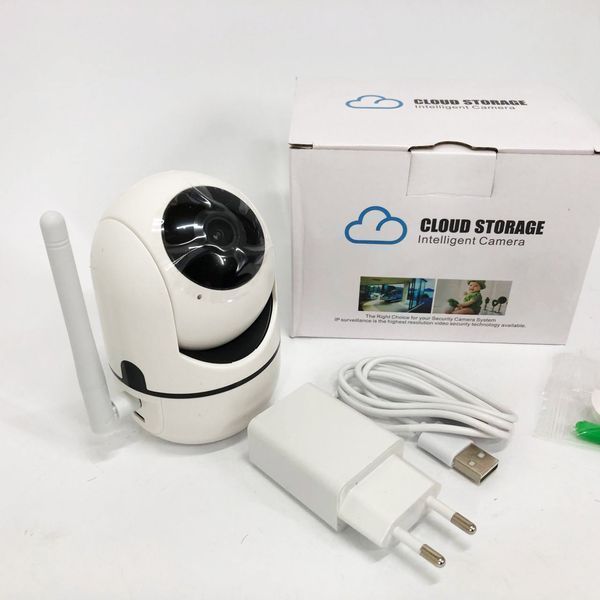 Беспроводная поворотная IP камера WiFi microSD UKC Y13G 1mp с распознаванием лиц ws78487 фото