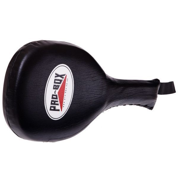 Ракетка хлопушка для тхэквондо одинарная кожаная PRO-BOX BO-0590 1шт цвета в асcортименте BO-0590 фото