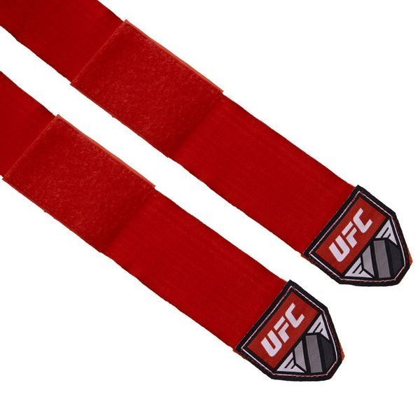 Бинты боксерские хлопок с эластаном 2штуки UFC Contender UHK-69770 4,5м красный UHK-69770 фото
