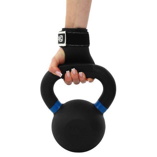 Накладки для подтягивания и тяги HAND GRIPS STRONG FRICTION EZOUS D-12 2шт черный-белый D-12 фото