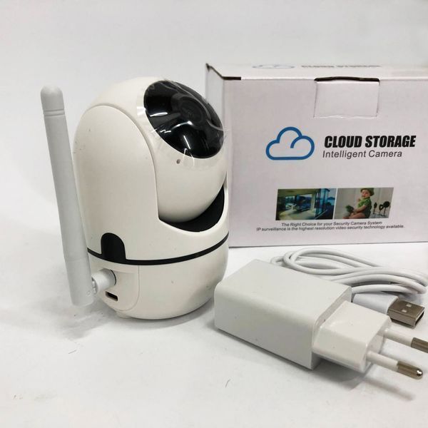 Беспроводная поворотная IP камера WiFi microSD UKC Y13G 1mp с распознаванием лиц ws78487 фото