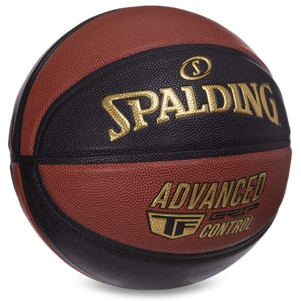 М'яч баскетбольний SPALDING 76872Y ADVANCED TF CONTROL розмір 7 помаранчевий-чорний 76872Y фото