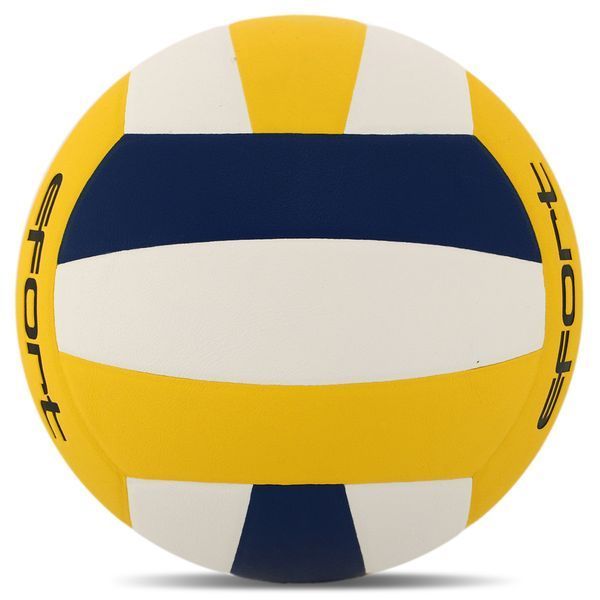Мяч волейбольный CIMA VB-9032 EFORT CLEVELAND №5 PU белый-желтый-синий VB-9032 фото