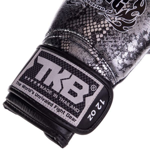 Перчатки боксерские на липучке кожаные TOP KING Super Snake TKBGSS-02 8-18унций цвета в ассортименте 8 унции TKBGSS-02 фото
