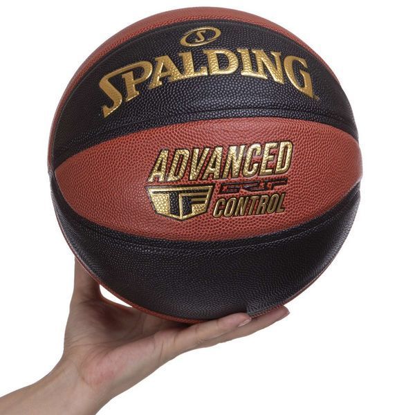 М'яч баскетбольний SPALDING 76872Y ADVANCED TF CONTROL розмір 7 помаранчевий-чорний 76872Y фото