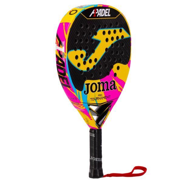 Ракетка для падел-тенниса Padel Joma TOURNAMENT PRO 401644-901 малиновый-желтый 401644-901 фото