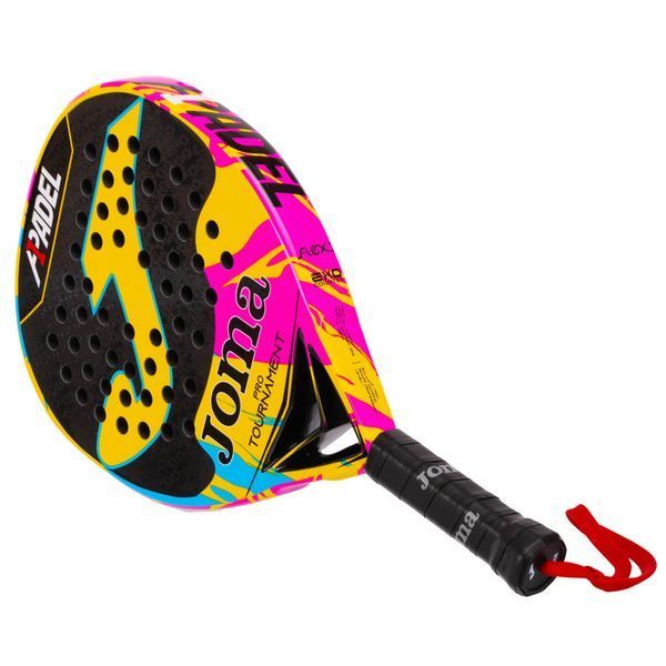 Ракетка для падел-тенниса Padel Joma TOURNAMENT PRO 401644-901 малиновый-желтый 401644-901 фото