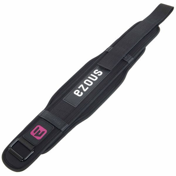 Пояс атлетический текстильный EZOUS TRAINING BELT O-04 спинка-14см размер S-L черный O-04 фото