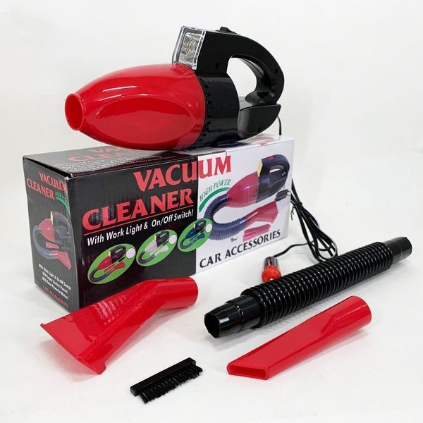 Пылесос для авто Car vacuum cleaner, портативный автомобильный пылесос, маленький пылесос для машины ws53218 фото