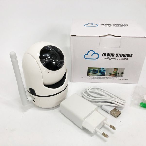 Беспроводная поворотная IP камера WiFi microSD UKC Y13G 1mp с распознаванием лиц ws78487 фото