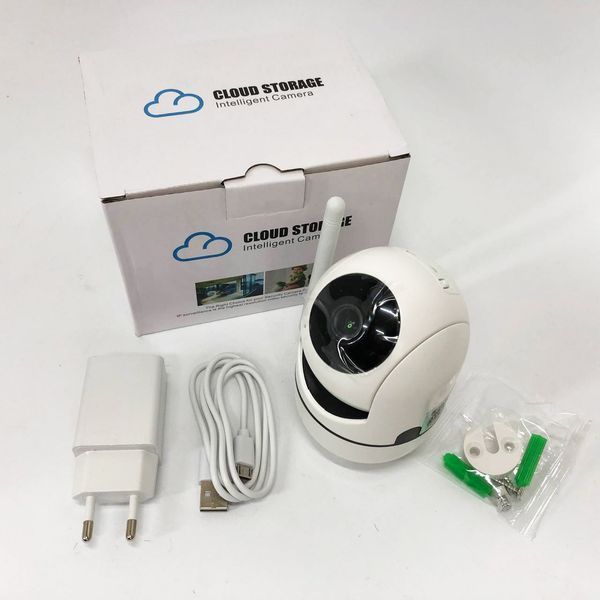 Беспроводная поворотная IP камера WiFi microSD UKC Y13G 1mp с распознаванием лиц ws78487 фото