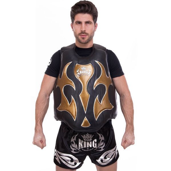 Жилет защитный для тайского бокса и кикбоксинга TOP KING Empower Creativity TKBDEM-01-GD S-XL цвета в ассортименте L TKBDEM-01-GD фото
