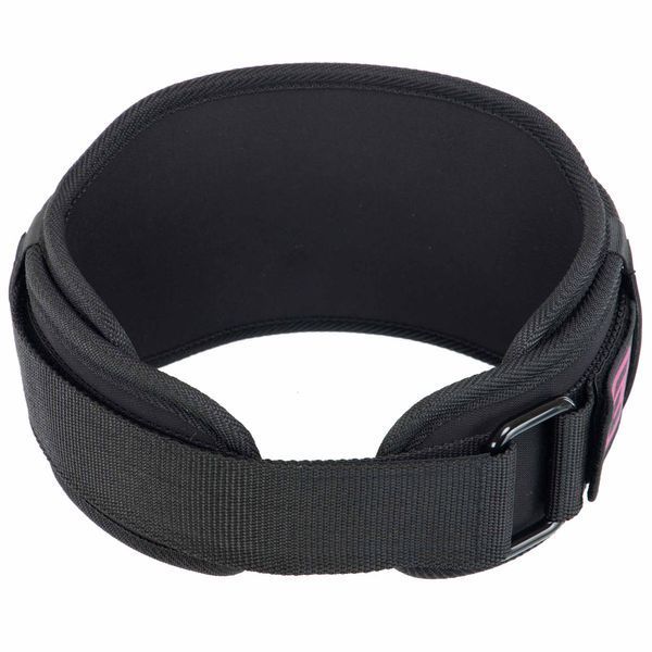 Пояс атлетический текстильный EZOUS TRAINING BELT O-04 спинка-14см размер S-L черный O-04 фото