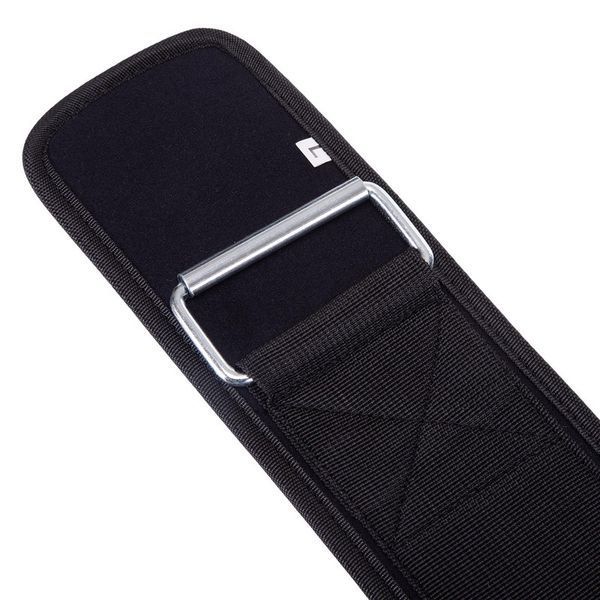 Пояс атлетичний текстильний Zelart SB-165428 спинка-14см розмір XS-XXL чорний SB-165428 фото
