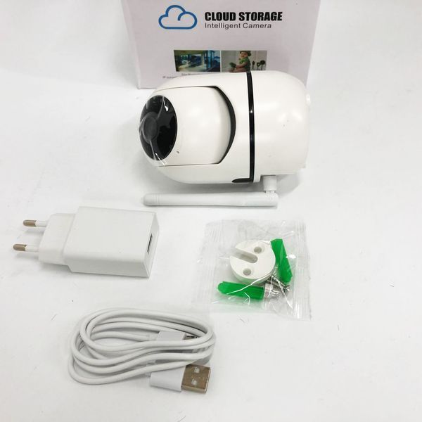 Беспроводная поворотная IP камера WiFi microSD UKC Y13G 1mp с распознаванием лиц ws78487 фото